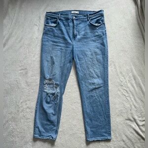 Abercrombie ‘90s Straight Ultra High Rise